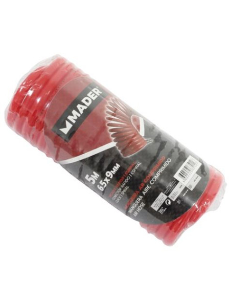 MANGUERA ESPIRAL 5Mtrs. AIRE COMPRIMIDO MADER