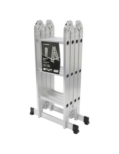 ESCALERA ALUMINIO ARTICULADA 3X4 MADER 2