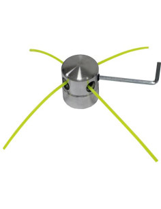 CABEZAL ALUMINIO DESBROZADORA 4X3 MM MADER 2