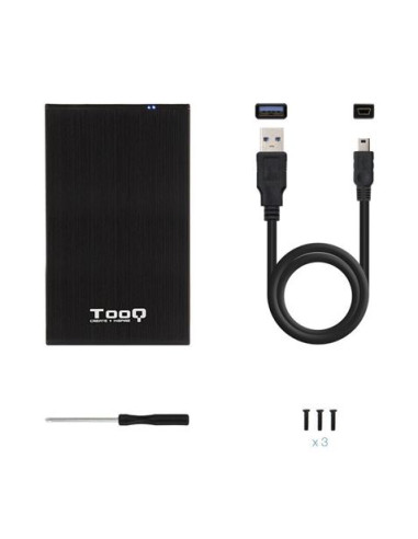CAJA EXTERNA USB 3.1 2.5\" 2522B TOOQ