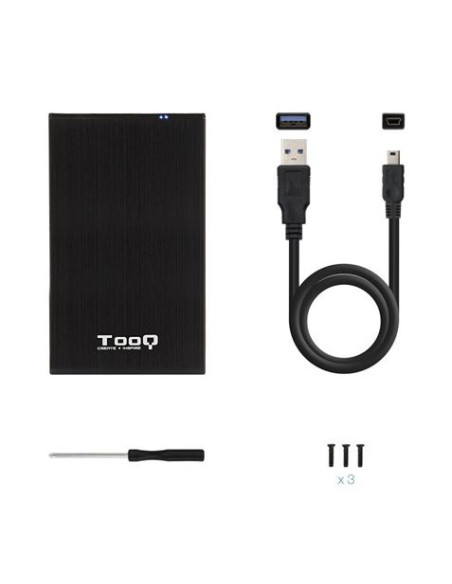 CAJA EXTERNA USB 3.1 2.5\" 2522B TOOQ