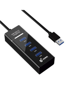 HUB USB 2.0 4 PUERTOS CROMAD