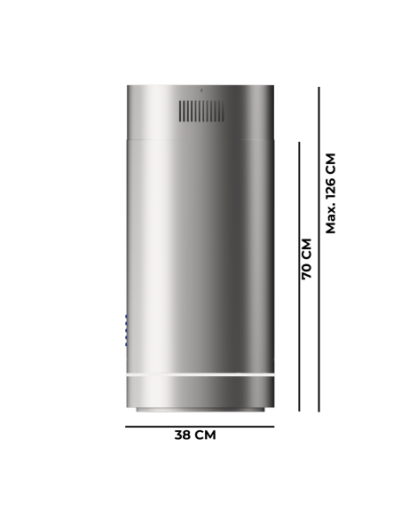 Bolero Flux IRE 388000 Inox A++