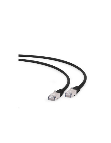Gembird PP6A-LSZHCU-BK-1.5M cable de red Negro 1,5 m Cat6a