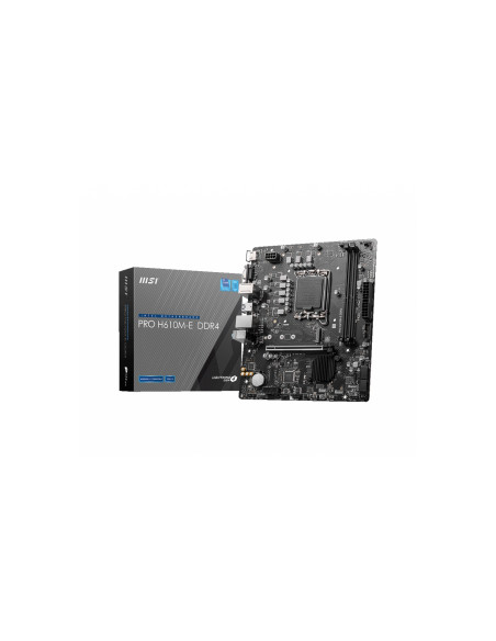 MSI PRO H610M-E DDR4 placa base Intel H610 LGA 1700 micro ATX