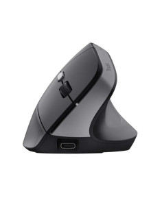 RATON TRUST BAYO II ERGONOMICO ECO 2400 DPI WIRELESS RECARGABLE BLACK 2