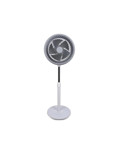 Daewoo DW9002 Ventilador Pie High Speed 90W 12" 30Cm Blanco