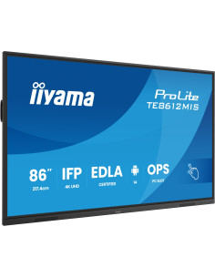 iiyama TE8612MIS-B4AG pantalla de señalización Panel plano