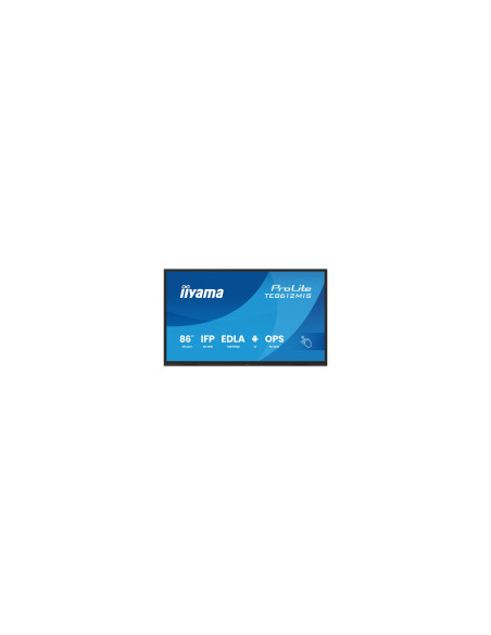 iiyama TE8612MIS-B4AG pantalla de señalización Panel plano
