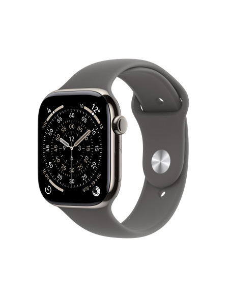 Apple Watch Series 11 OLED 42 mm Digital 374 x 446 Pixeles Pantalla táctil 5G Titanio Wifi GPS (satélite)