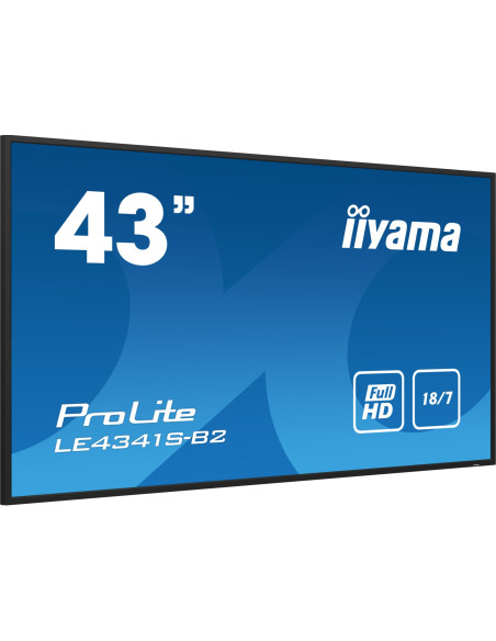 iiyama PROLITE LE4341S-B2 Pantalla plana para señalización digital