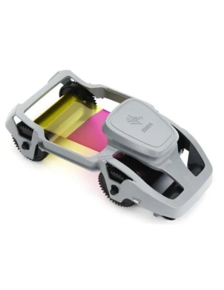 CARTUCHO COLOR YMCKO ZC100/ZC300 EM - 200 TARJETAS
