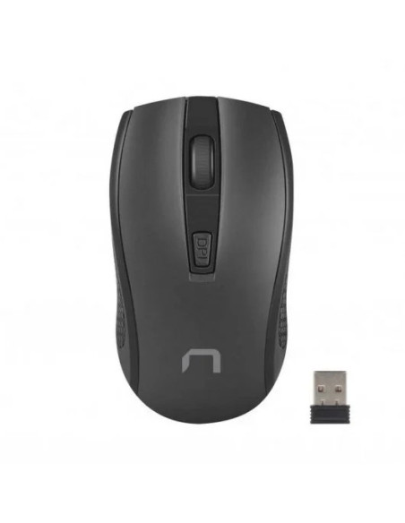 RATÓN INALAMBRICO NATEC JAY 2 NEGRO 1600 DPI