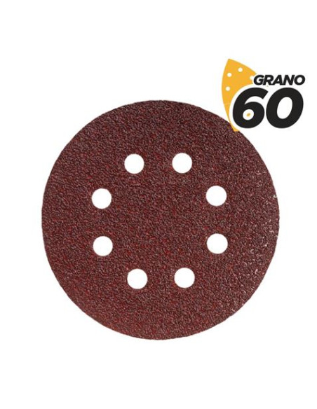 PACK 10 LIJAS 125MM GRANO 60 PARA MODELO BL0150 BLIM