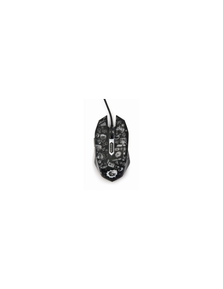 Gembird MUS-6B-GRAFIX-01 ratón mano derecha USB tipo A Í“ptico 3600 DPI