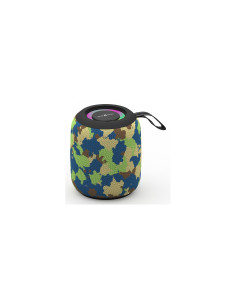 Gembird GMB Audio SPK-BT-LED-05-CM altavoz portátil o de fiesta Altavoz monofónico portátil Camuflaje 8 W