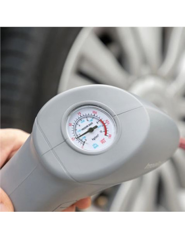 COMPRESOR DE AIRE PORTATIL 100W 12V CON ACCESORIOS INNOVAGOODS
