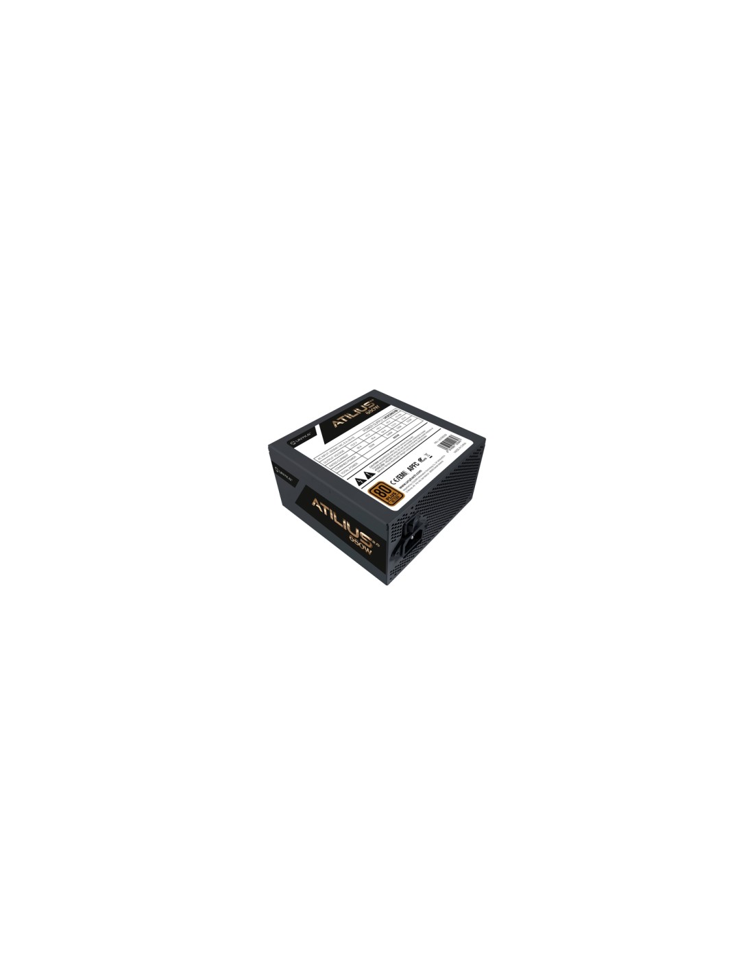 UNYKAch ATX Atilius 2.0 Black 650W 80+ Bronze unidad de fuente de alimentación 20+4 pin ATX Negro
