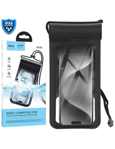 Hoco HX50 Funda Resistente al Agua IPX8 para Móviles Vertical