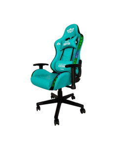 SILLA GAMING RGB SERIE RAPTOR LEGENDARY VERDE CROMAD 2