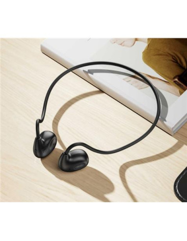 AURICULARES BLUETOOTH BS34 CONDUCCION AIRE NEGROS XO