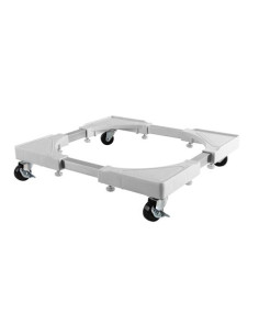 SOPORTE / BASE AJUSTABLE CON RUEDAS PARA NEVERA Y LAVADORAS CROMAD