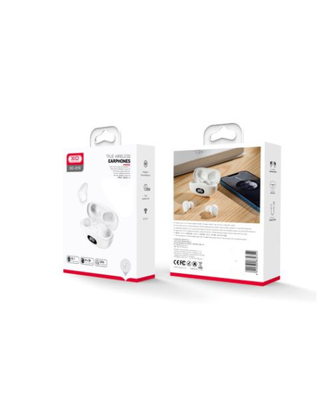 AURICULARES TWS X19 BLANCO XO