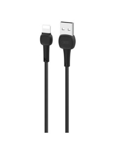 CABLE NB132 CARGA RAPIDA USB - LIGHTNING | 2A | 1 METRO | NEGRO XO