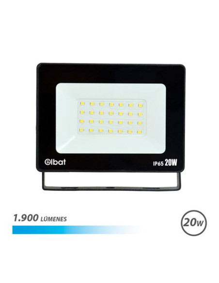 FOCO LED SERIE SUPER SLIM 20W | 1900LM | 6500K ELBAT