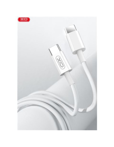 CABLE TIPO C A TIPO C 1METRO NB124 BLANCO 40W XO