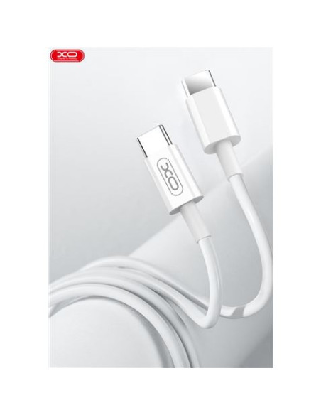 CABLE TIPO C A TIPO C 1METRO NB124 BLANCO 40W XO