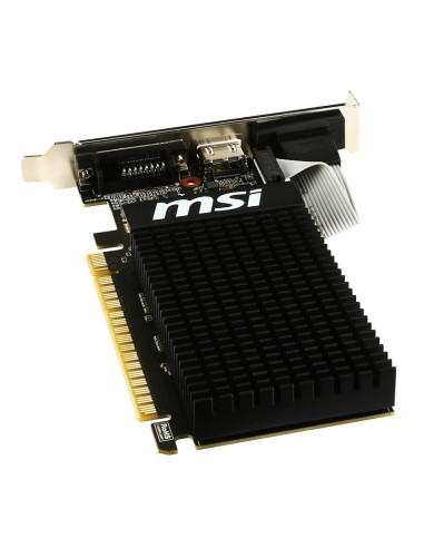 TARJETA DE VIDEO MSI GT 710 2GB VGA HDMI DVI LOW PROFILE