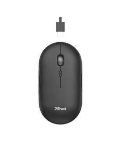 RATON TRUST PUCK RECARGABLE WIRELESS BLUETOOH BLACK 2
