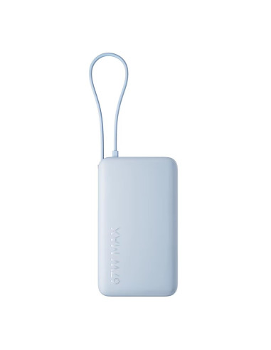 Xiaomi PowerBank 10.000mAh 67W Con Cable USB-C Integrado Ice Blue