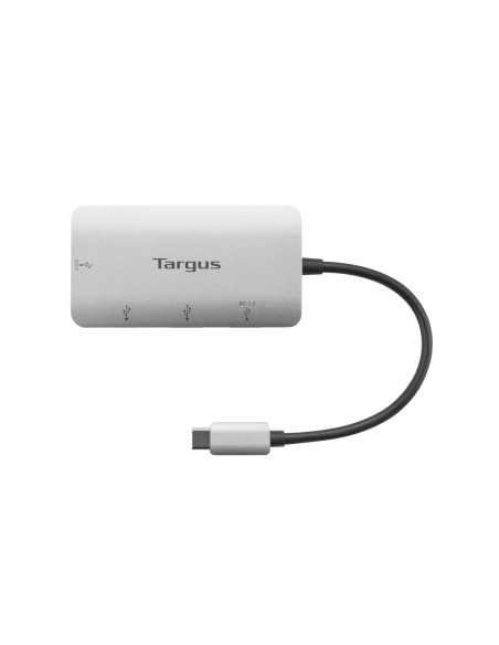 Hub targus interfaz Usb-C a 2puertos Usb-A 2puertos Usb-C Plata
