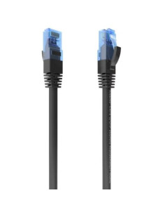 CABLE DE RED CAT.6 UTP 0.25M AISENS BLACK