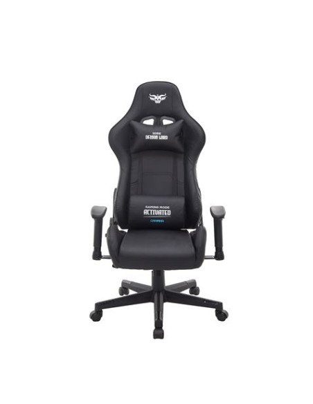 SILLA GAMING SERIE DEMON LORD NEGRA CROMAD