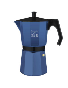 Cafetera Italiana Cumbia Mokclassic 900 Blue
