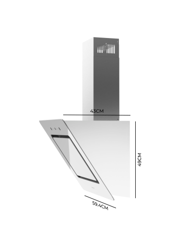 Bolero Flux DT 608002 Glass White A++
