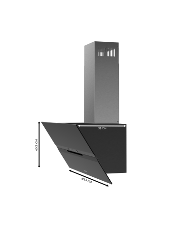 Bolero Flux DT 908010 Glass Black A++