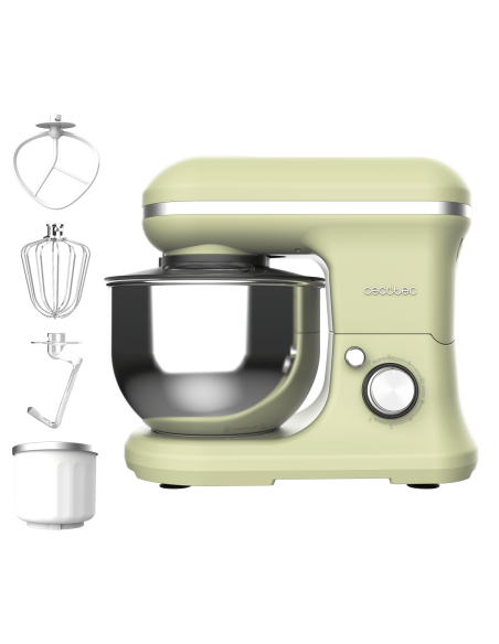 Batidora Amasadora Cecomixer Merengue 5L 1200 Ice-Cream Green