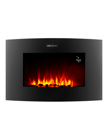 Chimenea eléctrica ReadyWarm 3550 Curved Flames Connected