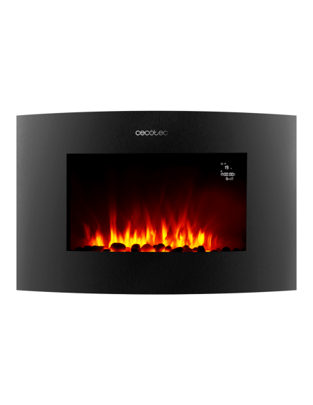 Chimenea eléctrica ReadyWarm 3550 Curved Flames Connected