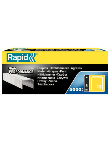 Rapid 11830700 grapa Paquete de grapas 5000 grapas