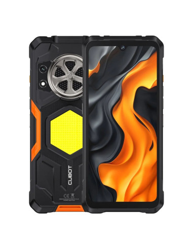 Cubot KK Power 5 17,5 cm (6.88") SIM doble Android 15 4G USB Tipo C 6 GB 128 GB 15300 mAh Negro, Naranja