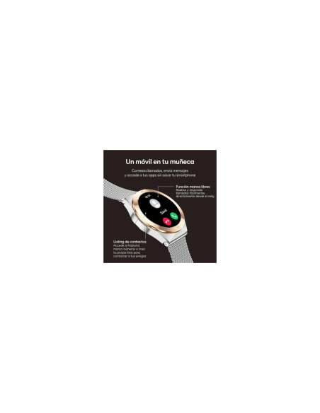 Ksix Smartwatch Lya, Pantalla AMOLED 1.19