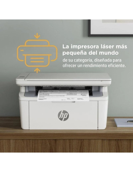 IMPRESORA HP LASERJET MULTIFUNCION MONOCROMO M140W WIFI DUPLEX WHITE