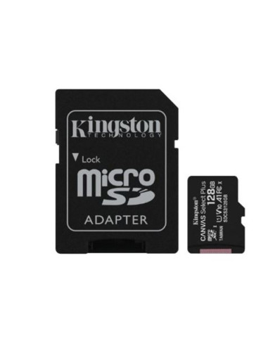 Kingston Technology 128GB microSDXC Canvas Select Plus Gen3 150MB/s