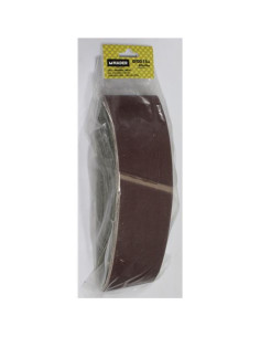 PACK 5 LIJAS MADERA Y METAL 533X76MM GRANO 80 MADER