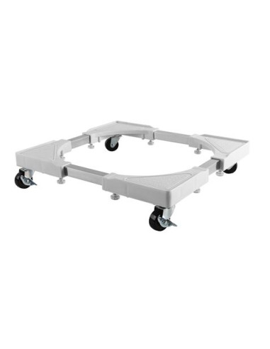 SOPORTE / BASE AJUSTABLE CON RUEDAS PARA NEVERA Y LAVADORAS CROMAD